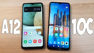 SAMSUNG GALAXY A12 VS XIAOMI REDMI 10C - ЧТО ВЫБРАТЬ? ПОЛНОЕ СРАВНЕНИЕ!