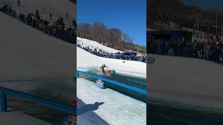 Redbull Slope Soakers crash of the day! #pondskim #crash #fail #savage