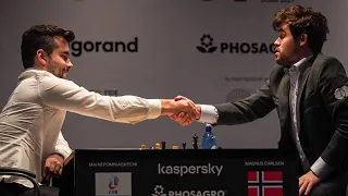 The Moment Magnus Carlsen Became a World Champion for the 5th Time!