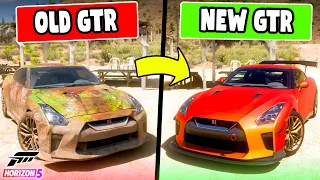 REBUILDING OLD NISSAN GTR TO BRAND NEW NISSAN GTR IN FORZA HORIZON 5 | FH5 gameplay in hindi