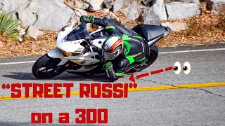 Yamaha R1 chasing “STREET ROSSI” on his Yamaha R3 Angeles Forest Highway !! Pure ADRENALiNE!