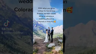 Wedding Officiant Life😀 (Colorado MicroWeddings & Elopements)