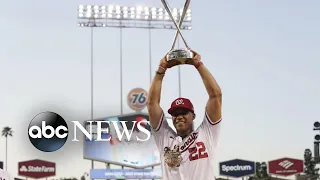 Juan Soto dings 31 homers, becomes 2nd-youngest Home Run Derby champ | ABCNL