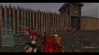 Mount & Blade: Warband - Lady Kruella vs Kuu lan Horde - Siege of Tamatarhun