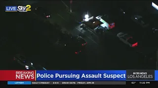 Suspect turns into LAPD Wilshire Station