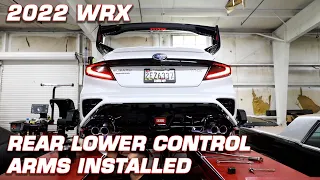 2022 WRX Rear Lower Control Arm Install