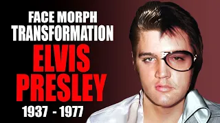 Elvis Presley - Transformation (Face Morph Evolution 1937 - 1977)