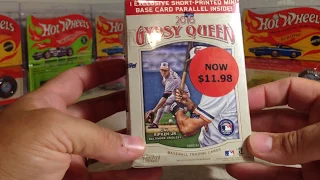 A Throwback Thursday Opening of a Bargain Bin Blaster Box of 2016 Topps Gypsy Queen Baseball Cards