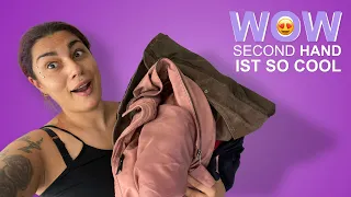 Was für Schnäppchen ! So viel tolle Second Hand Kleidung ! Second Hand Try on Haul l Elanhelo