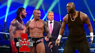 Full Match - Roman reigns & Randy Orton Vs. Omos Jordan Omogbehin : Royal Rumble 2022