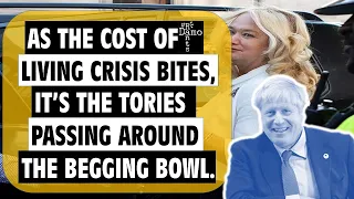 As incomes struggle, the Tories pass around the begging bowl.