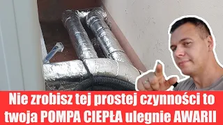 Nie zrobisz tej prostej czynności to twoja POMPA CIEPŁA ulegnie AWARII #pompaciepła #hydraulic