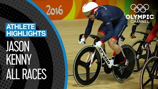 Jason Kenny 🇬🇧 - Six-Time Olympic Gold Medallist! | Athlete Highlights