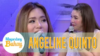 Angeline says the change in her relationship with Nonrev | Magandang Buhay