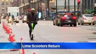 Lime scooters roll back in Chicago, with discounts for South and West Side residents