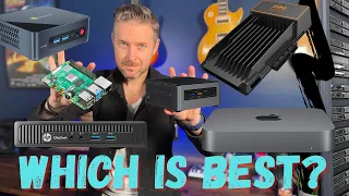 Mini PC Showdown: Which One For a HomeLab? [Raspberry Pi, Intel NUC, Zima Board, Beelink, Mac Mini]