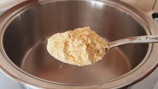 do you have cornmeal try this soup it is very easy and delicious