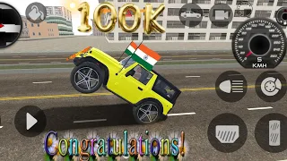 Dollar ♥️ Song yellow colour (Mahindra)Thar Sidhu Moose wala Real Indian 🚗 #gamingvideos #3dgameplay