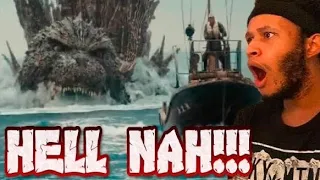 Godzilla Minus One: Boat Attack Clip - REACTION!!!