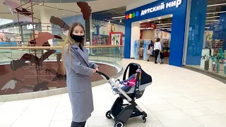 ШОПИНГ С ЕВОЙ!! Shopping with a reborn baby🌈ПОКУПКИ ДЛЯ РЕБОРНА!