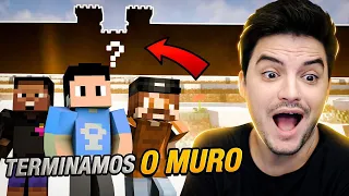 TERMINEI O GIGANTESCO MURO NO MINECRAFT #2-43