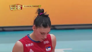 Tijana Boskovic | 2018.10.20 FIVB World Championship Final | Serbia vs Italy (24-3)