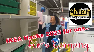 ..unsere IKEA Hacks + Deko 2023 für`s Camping Wohnmobil✌️