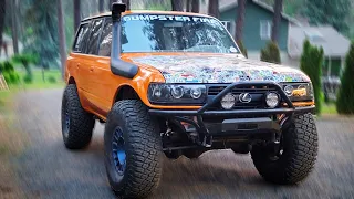 Unstoppable Land Cruiser 80 Rock Crawler Episode 2. Budget Off-road Build.