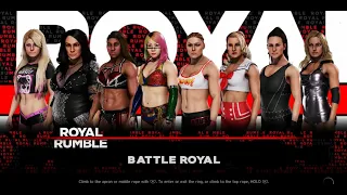 WWE/ W2K20/ W2K22 Asuka vs Ronda Rousey,Ember moon,Lacey Evans,Nia Jax,Alexa Bliss,Trish Stratus