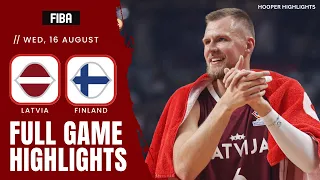 Latvia vs Finland Full Game Highlights | Aug 16 | 2023 FIBA World Cup