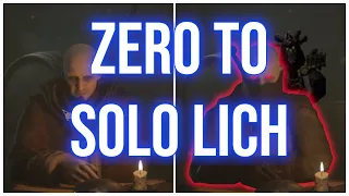 Level 1 Warlock to Solo Lich in 3 games | Dark and Darker