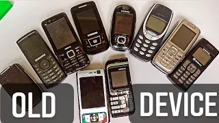 Old device - RetroTech. Старые телефоны. Легендарные телефоны начала 2000х