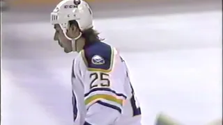 Dave Andreychuk Goal - Canadiens vs. Sabres 10/17/90, Gilbert Perreault Jersey Retirement Game