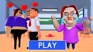 SECRET UPDATE | SUZIE FALL IN LOVE WITH EVIL TEACHER? OBBY ROBLOX #roblox #obby