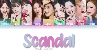 TWICE (트와이스) 'Scandal' (Color Coded Lyrics PT-BR/ ROM/ HAN)