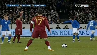 Cristiano Ronaldo vs Italy Away 07-08 by Hristow