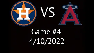 Astros VS Angels Condensed Game Highlights 4/10/22