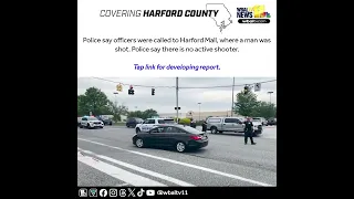 Man shot at Harford Mall