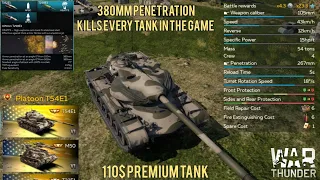 War Thunder Mobile Major Sands of Liberty Update premium T54E1 tank gameplay 4k