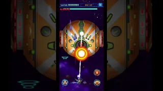 Galaxy Sky Shooting level 244 passed victory. Defeat Lares boss