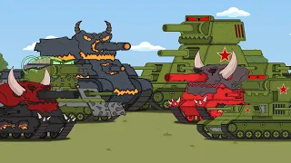 TOP 9 battles of cartoon monsters about tanks