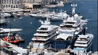 MONACO F1 GRAND PRIX 2023 DAY TOUR, PORT HERCULES @emmansvlogfr