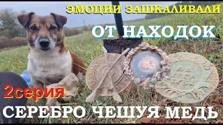 От находок зашкаливали эмоции. Нашел чешую , серебро , медь. 2 серия