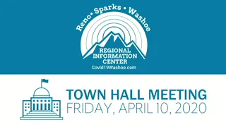 Virtual Town Hall Meeting - Regional Information Center | April 10, 2020