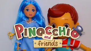 РЕЙНБОУ ХАЛТУРЯТ??? Распаковка и обзор куклы The Fairy with Turquoise Hair из Pinocchio and Friends