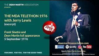 Frank Sinatra and Dean Martin - full appearance: The MDA Telethon 1976