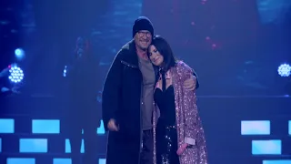 Biagio Antonacci a sorpresa al concerto di Laura Pausini