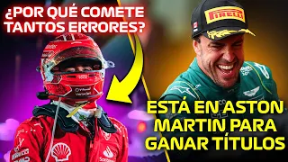 WHY DOES LECLERC MAKE SO MANY MISTAKES? | ALONSO IS AT ASTON MARTIN F1 TO WIN TITLES!
