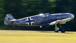 Messerschmitt Bf 109 G4 "Black 1" most produced Luftwaffe fighter