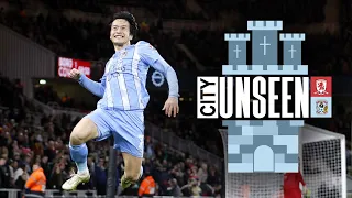 Sakamoto MAGIC helps Coventry City win at Boro AGAIN! 😤 City Unseen | Middlesbrough (A) 📺